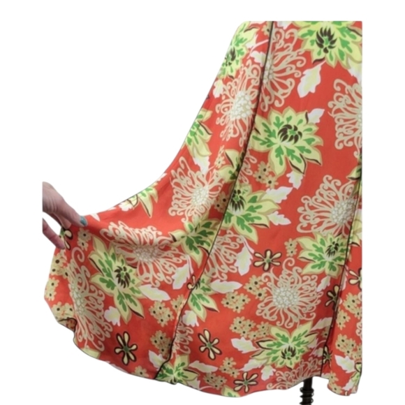 Vintage 1990's Loco Lindo 6 Panel Skirt Size M - Picture 6 of 11